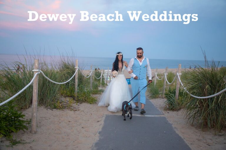 Pet Friendly Dewey Beach Weddings