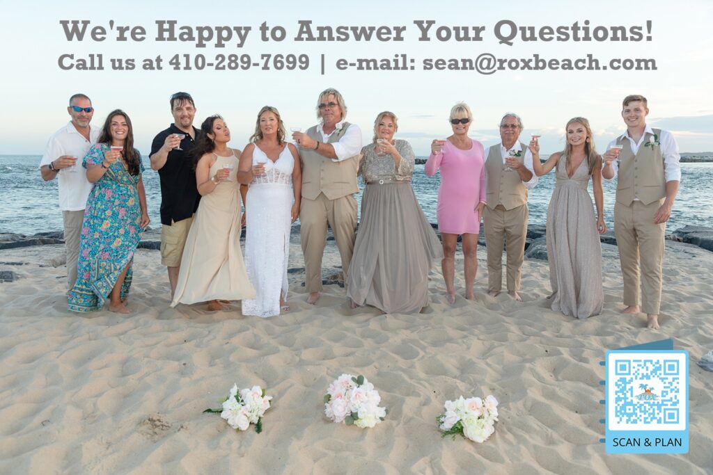Contact Rox Beach Weddings