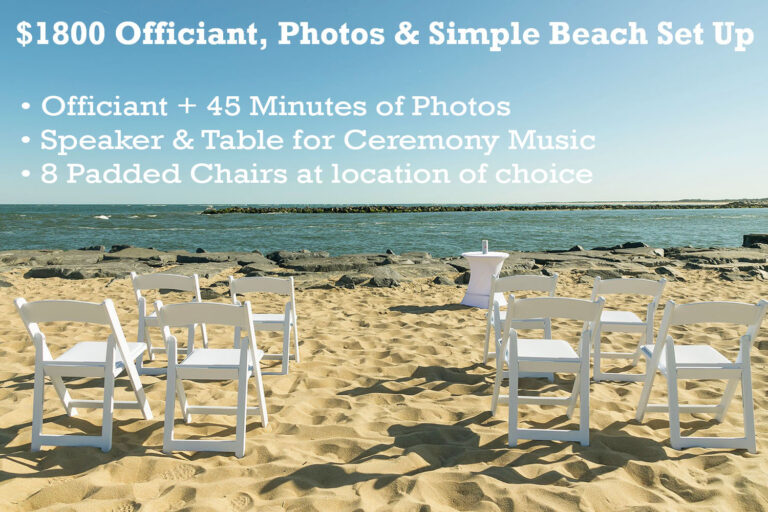 Ocean City Maryland Beach Wedding Packages