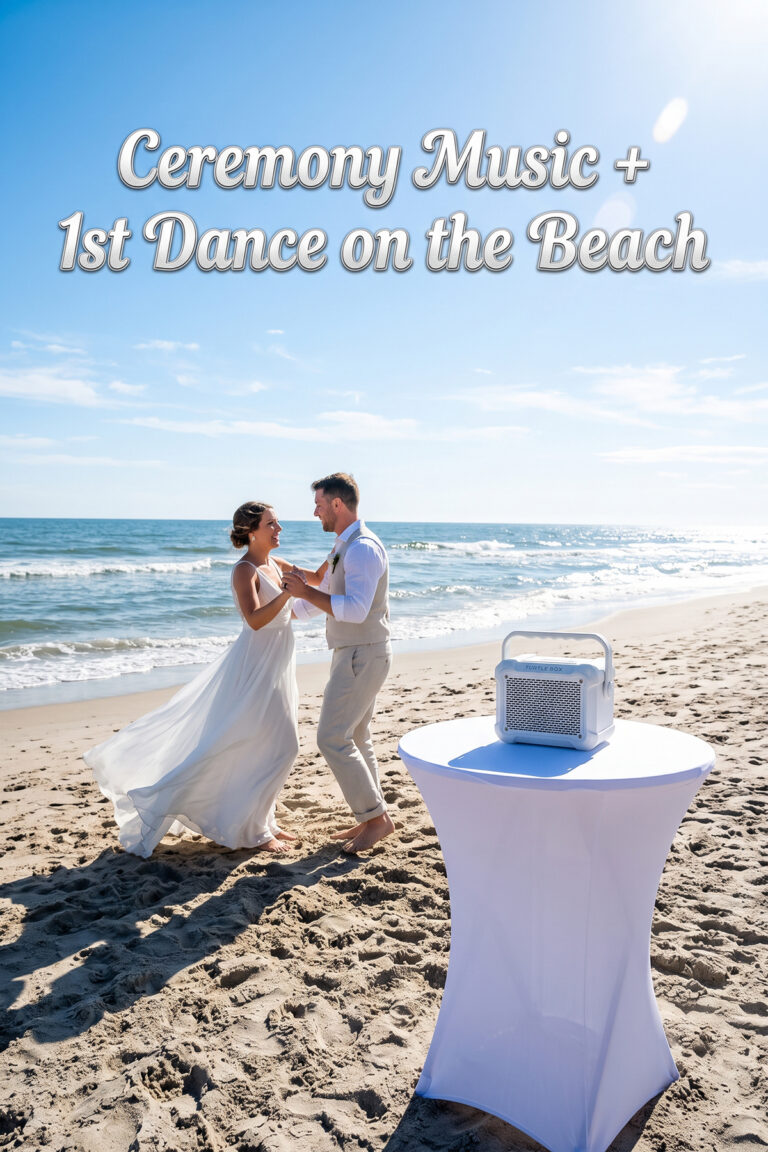 Ceremony Music + First Dance on the Beach