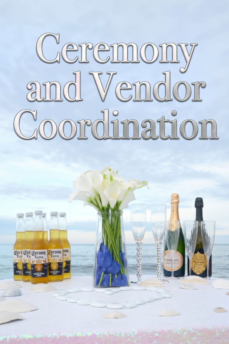 Ceremony and Vendor Coordination