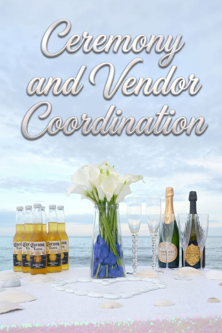 Vendor and Ceremony Coordination
