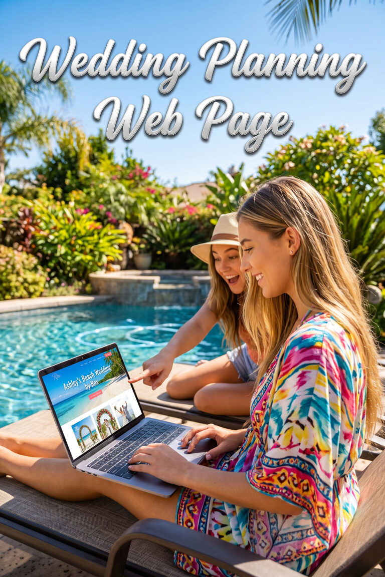 Wedding Planning Web Page